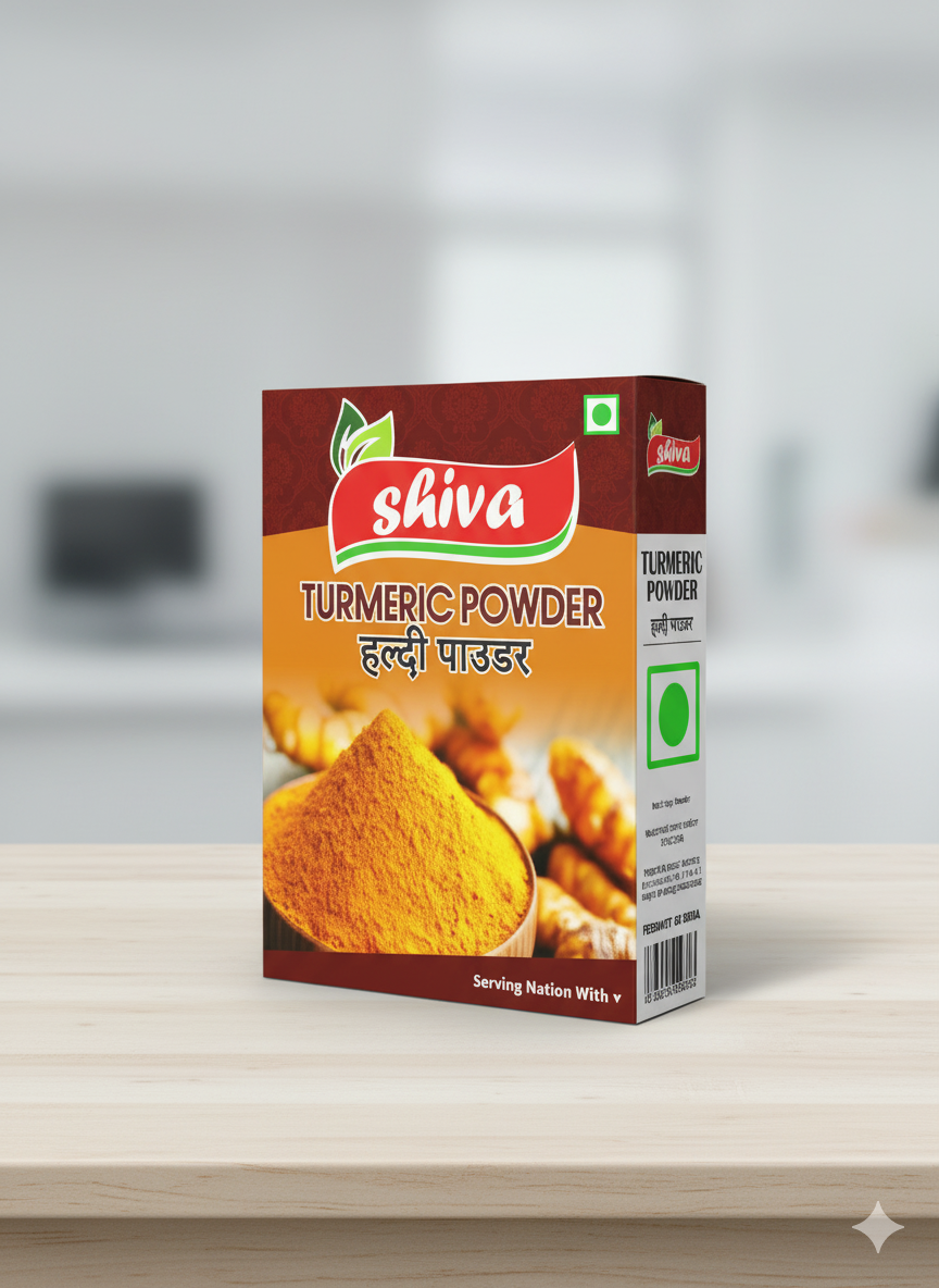 Shiva Turmeric Powder (हल्दी पाउडर)